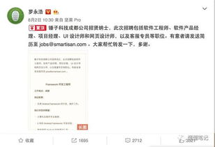 堅果手機大賣，老羅的情懷終于迎來春天